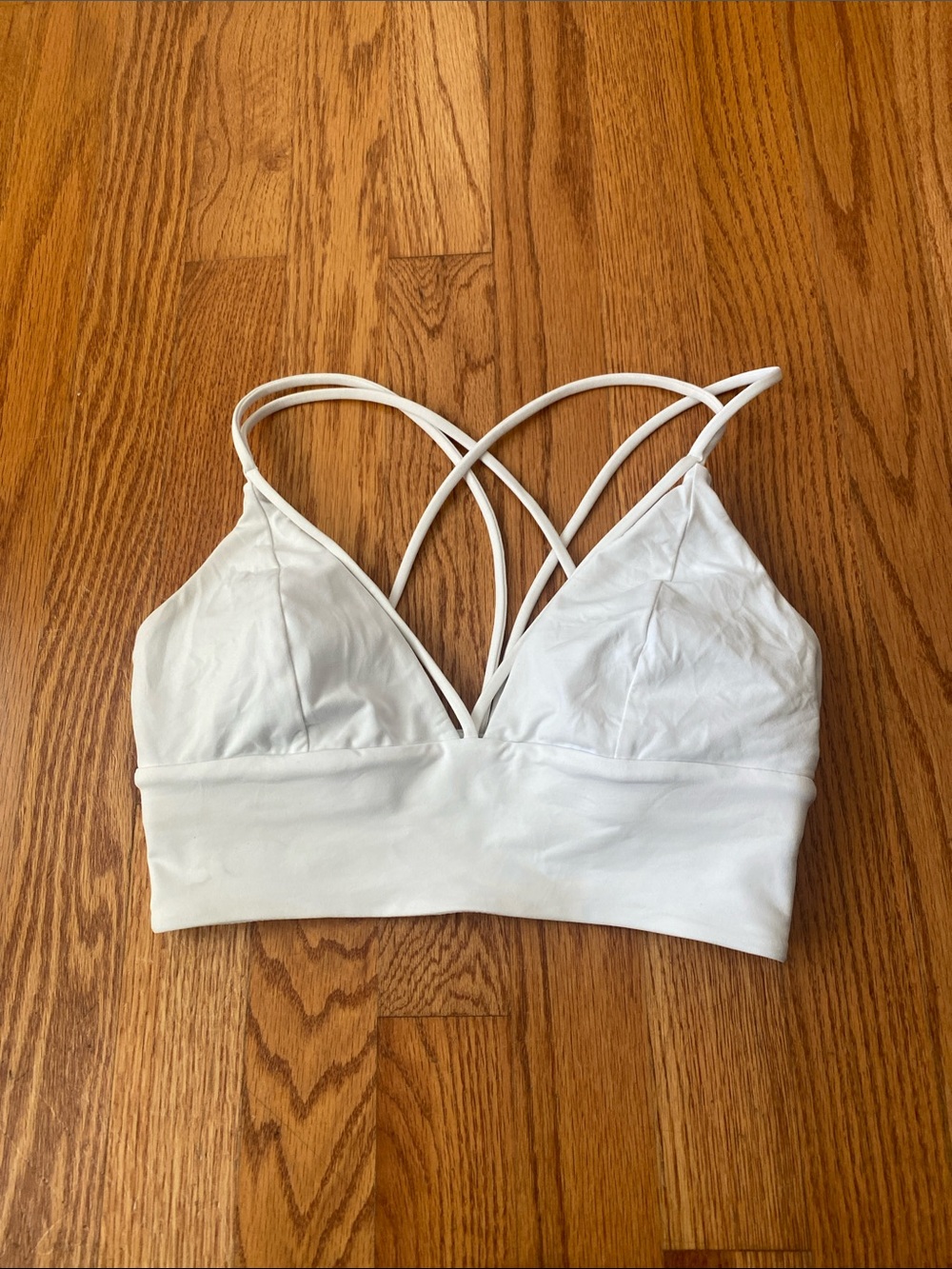 Lululemon Pushing Limits Bra White Size 4